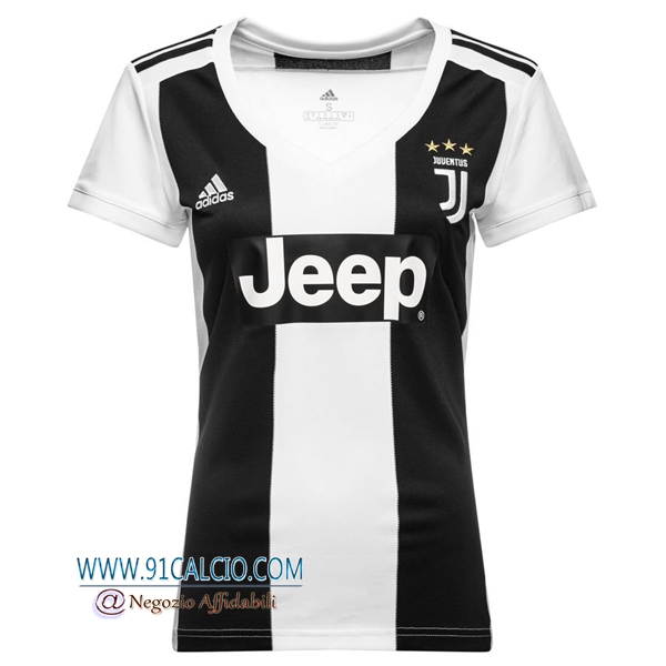 Gara Maglia Juventus Donna Prima 2018 2019 Bianco Nero
