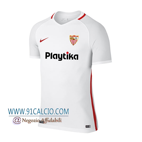 Gara Maglia Sevilla FC per Uomo Prima 2018 2019 Bianco