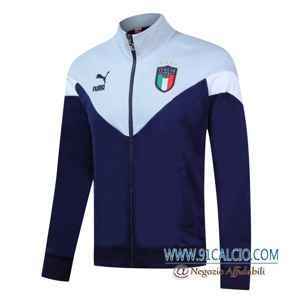 Giacca Calcio Italia Blu Reale -1 2019 2020