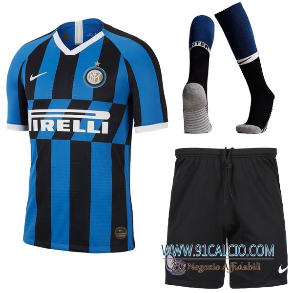 Kit Maglia Calcio Inter Milan Prima Calzettoni 2019 2020 | 91calcio