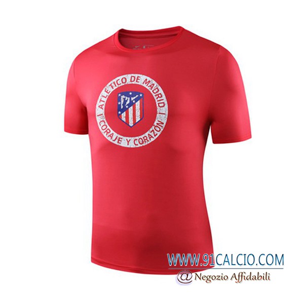 T Shirt Allenamento Atletico Madrid Rosso 2019 2020