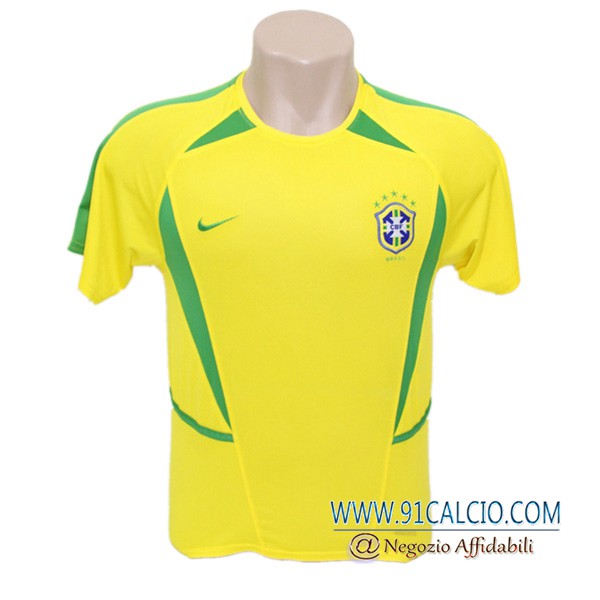 Maglie Calcio Brasile Prima 2002/2003