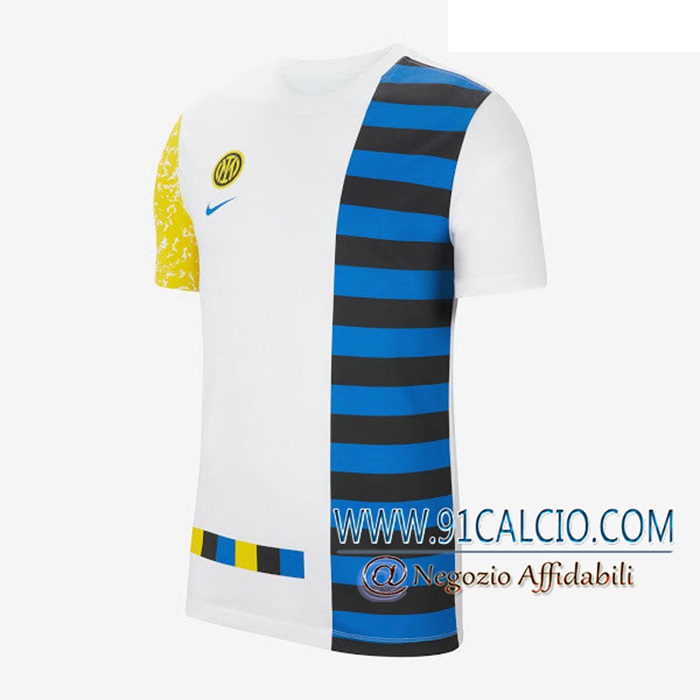 Collezionisti T Shirt Allenamento Inter Milan Scudetto Nero 2021