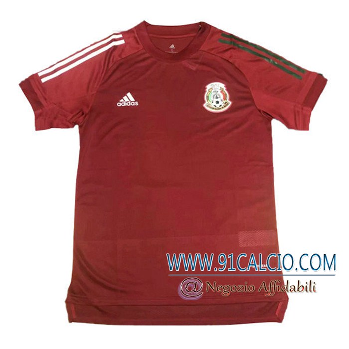 T Shirt Allenamento PSG Messico Rosso 2021/2022