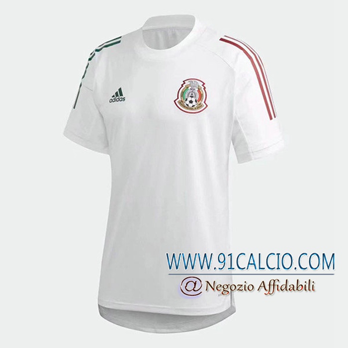 T Shirt Allenamento PSG Messico Bianca 2021/2022