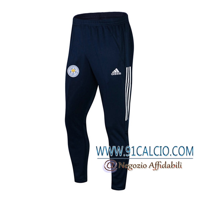 Pantaloni Da Training Leicester City Blu Navy 2021/2022 Pantaloni Da Training Leicester City Blu Navy 2021/2022