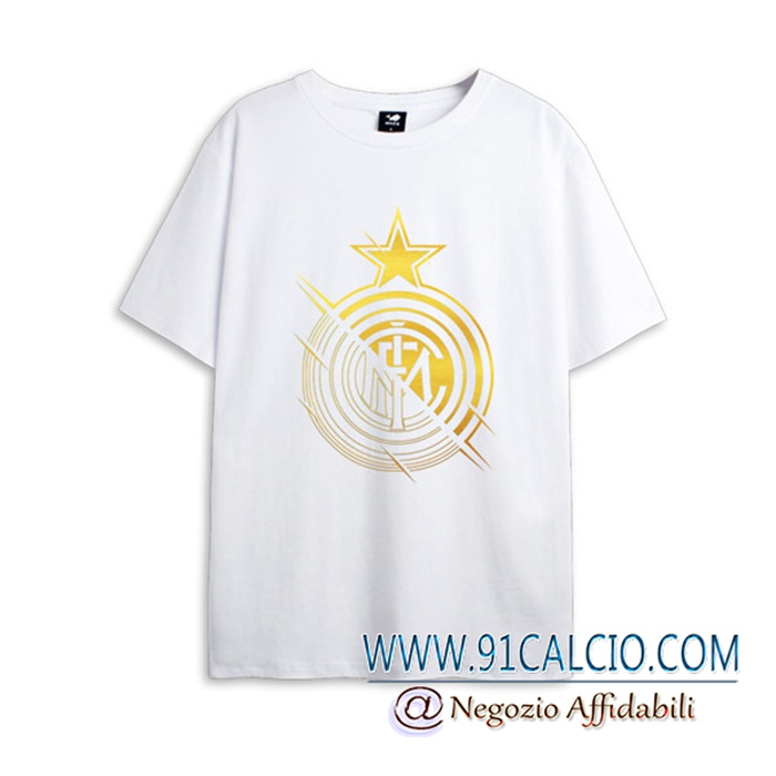 T Shirt Allenamento Inter Milan Bianca 2122