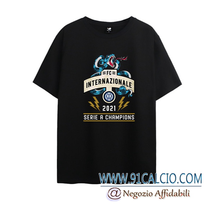 Nuova T Shirt Allenamento Inter Milan Bianca/Blu 2021/2022