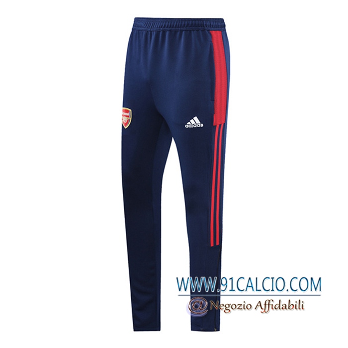 Pantaloni Da Training Arsenal Blu Navy/Rosso 2021/2022