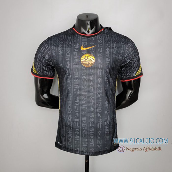 T Shirt Allenamento Algerie Player Version Nero 2021/2022 T Shirt Allenamento Algerie Player Version Nero 2021/2022