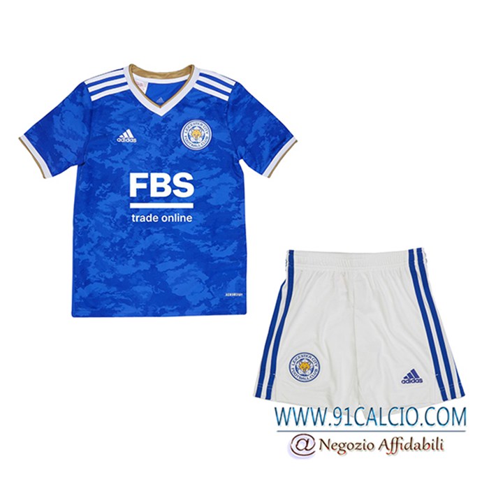 Maglie Calcio Leicester City Bambino Prima 2021/2022
