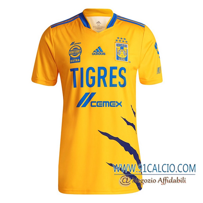 Maglie Calcio Tigres UANL Prima 2021/2022