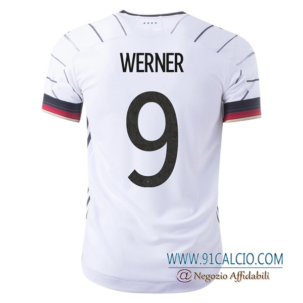 Maglie Calcio Germania (Werner 9) Prima UEFA Euro 2020