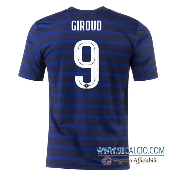 Maglie Calcio Francia (Giroud 9) Prima UEFA Euro 2020