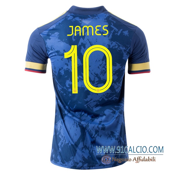 Maglie Calcio Colombia (JAMES 10) Seconda 2020/2021