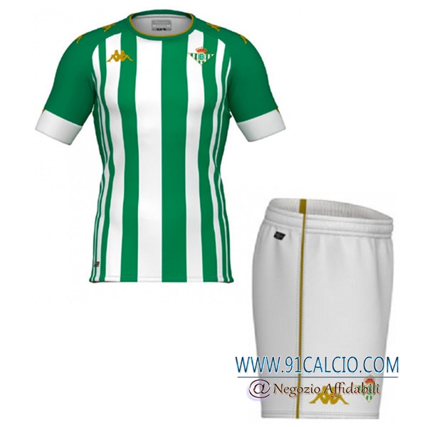 Maglie Calcio Real Betis Bambino Prima 2020/2021