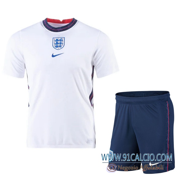 Kit Maglie Calcio Inghilterra Prima + Pantaloncini 2020/2021