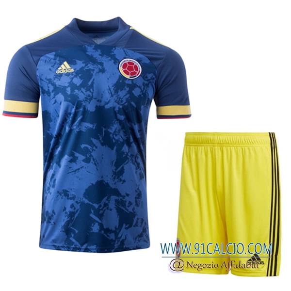 Kit Maglie Calcio Colombia Seconda + Pantaloncini 2020/2021