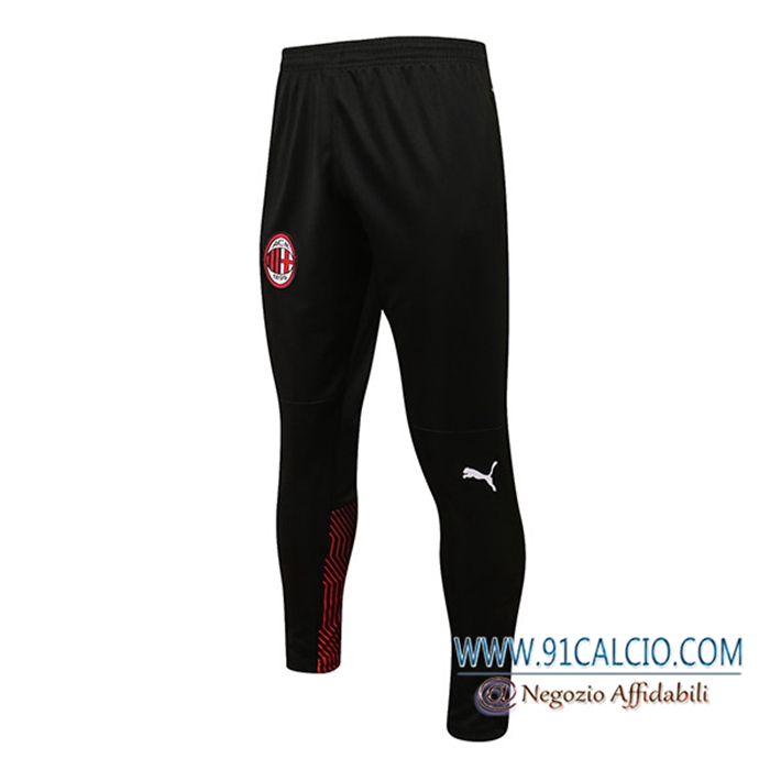 Pantaloni Da Allenamento AC Milan Nero 2021/2022