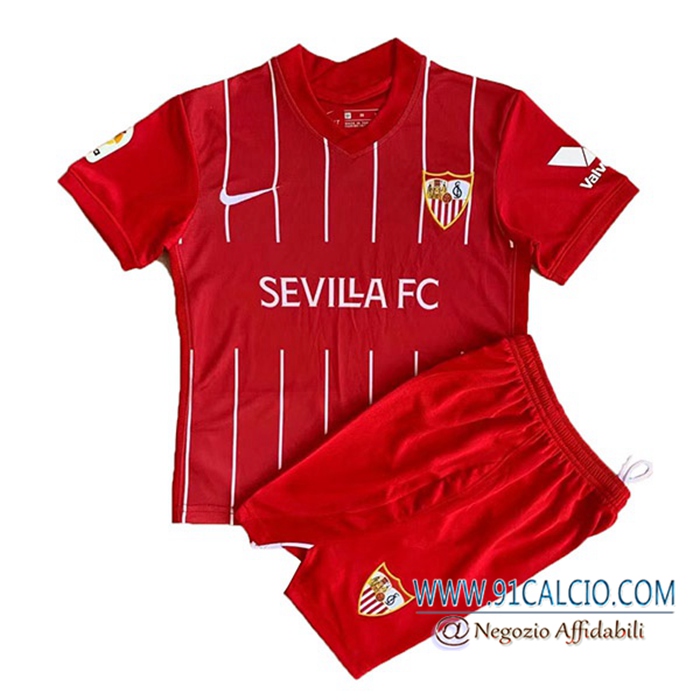 Maglie Calcio Sevilla FC Bambino Seconda 2021/2022