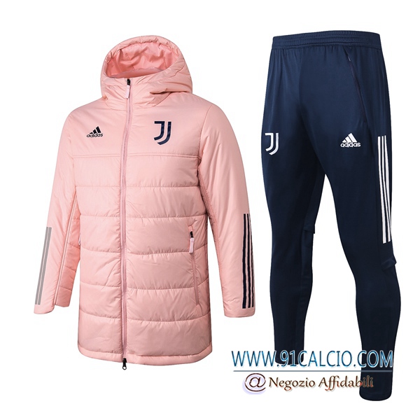 Piumino Calcio Juventus Rosa + Pantaloni 2020 2021