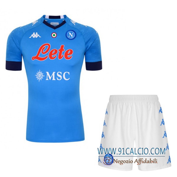 Kit Maglia Calcio SSC Napoli Prima Pantaloncini 2020 2021 | 91calcio