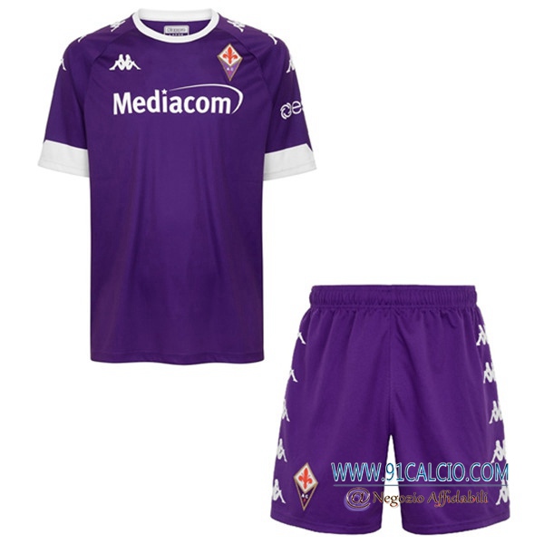Maglia Calcio ACF Fiorentina Bambino Prima 2020 2021