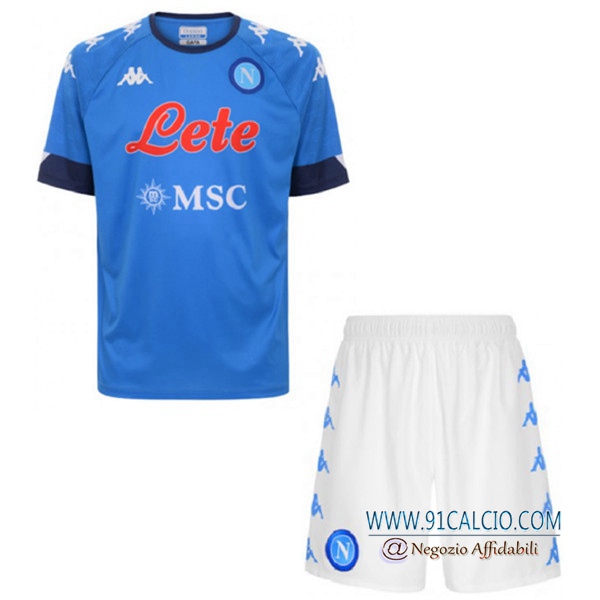 Repliche Maglia SSC Napoli Bambino Limited Edition Blu/Nero 2021/2022