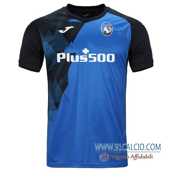 T Shirt Allenamento Atalanta Blu/Nero 2020 2021