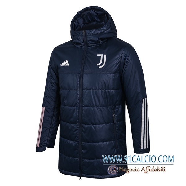 Piumino Calcio Juventus Blu Marin 2020 2021