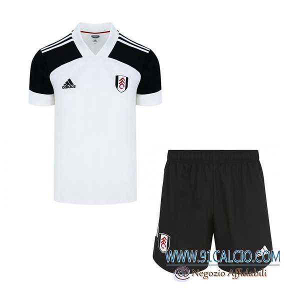 Nuove Maglie Calcio Fulham FC Bambino Prima 2020 2021