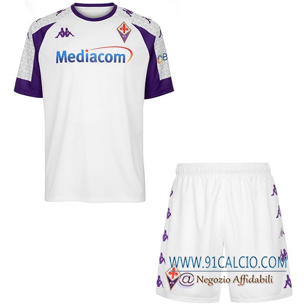 Nuove Maglie Calcio ACF Fiorentina Bambino Seconda 2020 2021