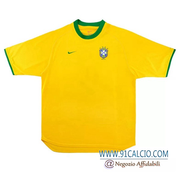 Maglie Calcio Brasile Retro Prima 2000