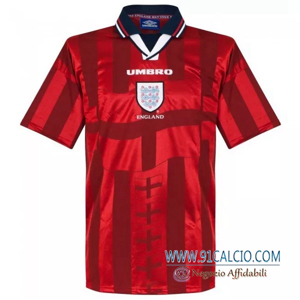 Maglie Calcio Inghilterra Retro Seconda 1998