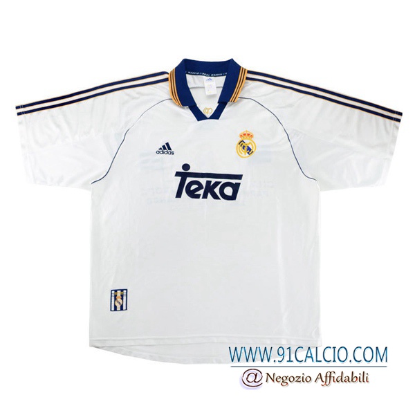Maglie Calcio Real Madrid Retro Prima 1998/2000