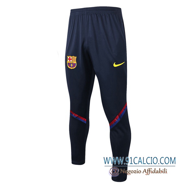 Pantaloni Allenamento FC Barcellona Blu Royal 2020 2021