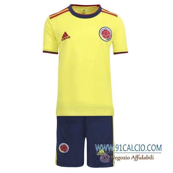 Maglie Calcio Colombia Bambino Prima 2020 2021