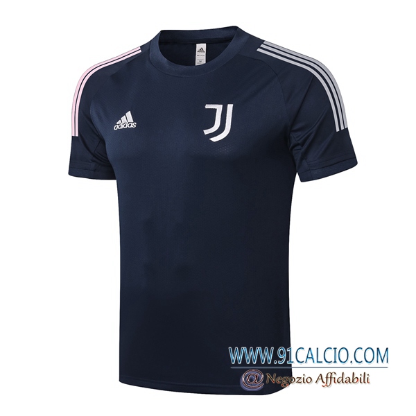 T Shirt Allenamento Juventus Blu Royal 2020 2021