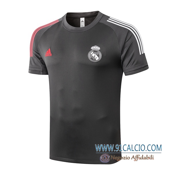 T Shirt Allenamento Real Madrid Giallo 2020 2021 | 91calcio
