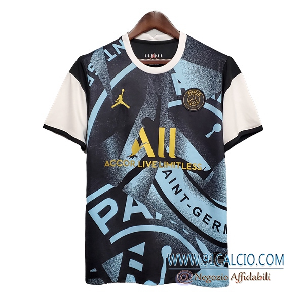 T Shirt Allenamento Paris PSG Jordan Grigio 2020 2021