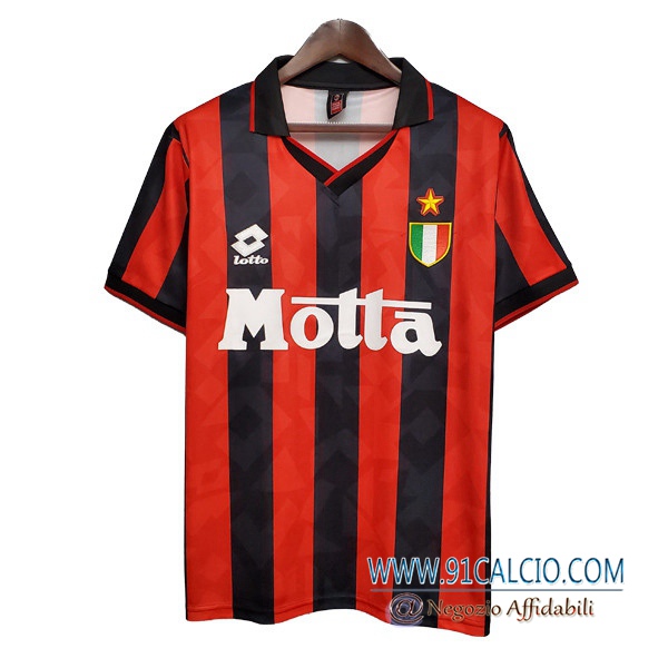 Maglie Calcio Milan AC Retro Prima 1993/1994