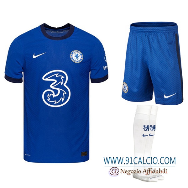 Kit Maglia FC Chelsea Prima (Pantaloncini+Calzini) 2020 2021