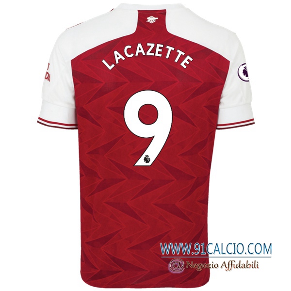 Maglia Calcio Arsenal (Lacazette 9) Prima 2020 2021 | 91calcio