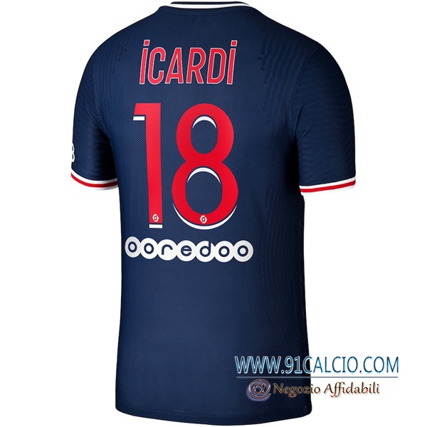 Maglia Calcio PSG (Icardi 18) Prima 2020 2021 | 91calcio