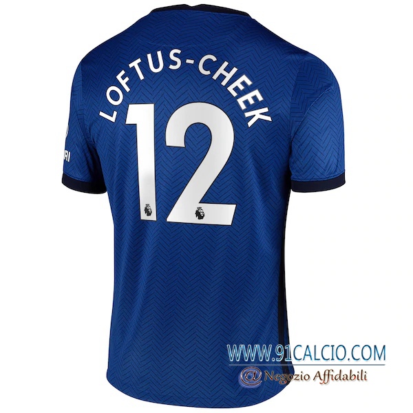 Maglia Calcio FC Chelsea (Loftus Cheek 12) Prima 2020 2021 | 91calcio