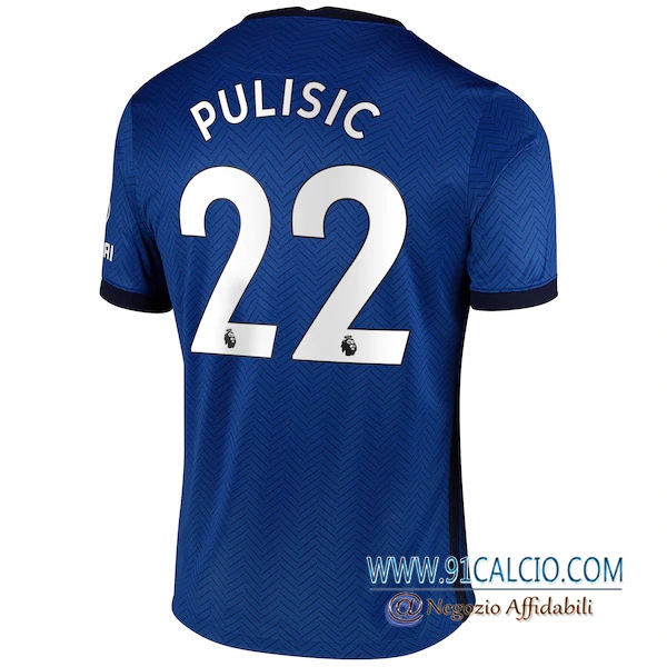 Maglia Calcio FC Chelsea (Pulisic 22) Prima 2020 2021 | 91calcio