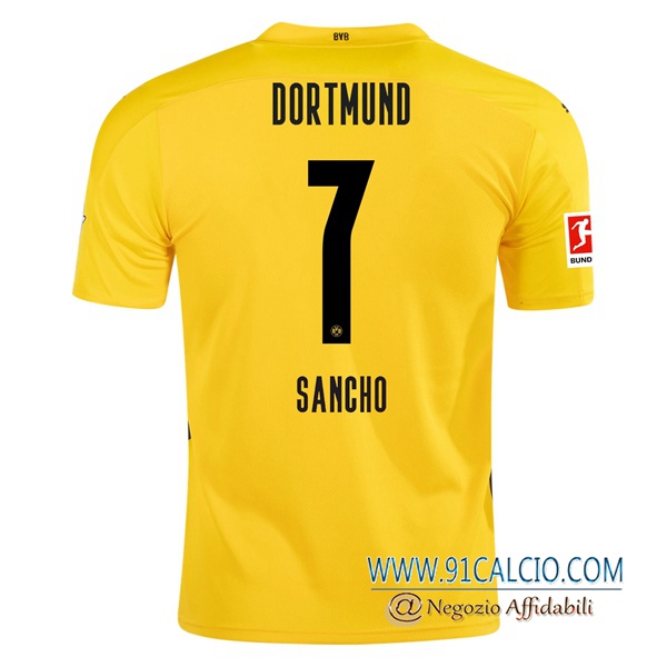 Maglia Calcio Dortmund BVB (SANCHO 7) Prima 2020 2021 | 91calcio