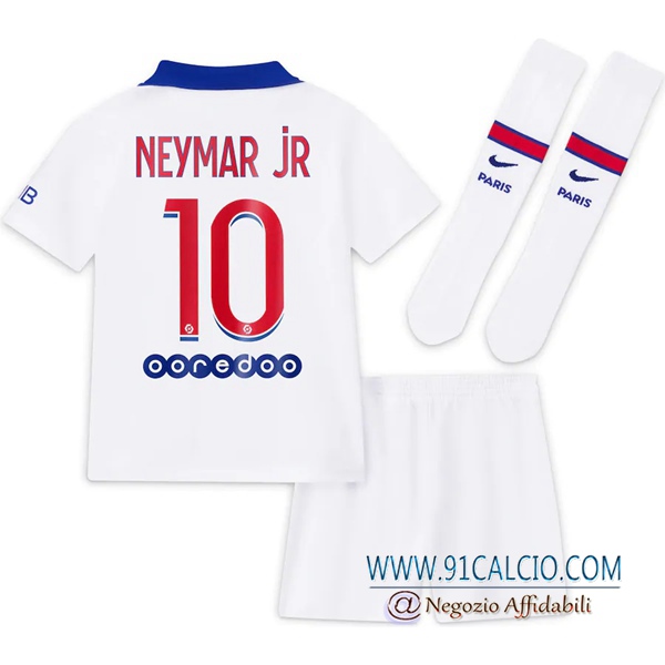 Maglia Calcio PSG (Neymar Jr 10) Bambino Seconda 2020 2021 | 91calcio