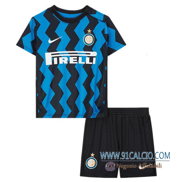 Maglie Calcio Inter Milan Bambino Prima 2020 2021