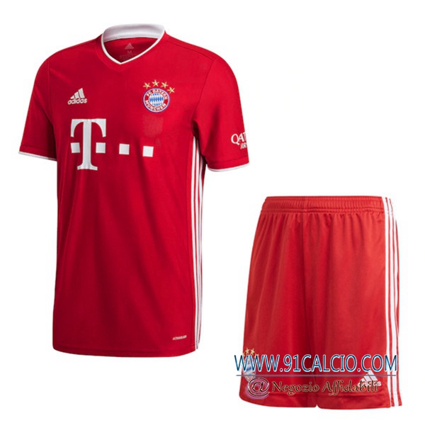 Kit Maglia Bayern Monaco Prima + Pantaloncini 2020 2021